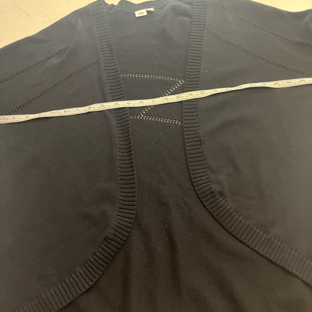 NWOT Tentree Women's Classic Black Cardigan  XL - Picture 10 of 11